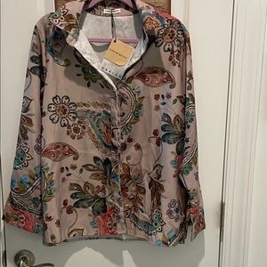 Cherry Betty Multicolor Floral Blouse